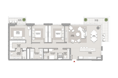 Appartement à Al Wasl, Dubai, 1 chambre, 76 m², № 92698 - photo 17