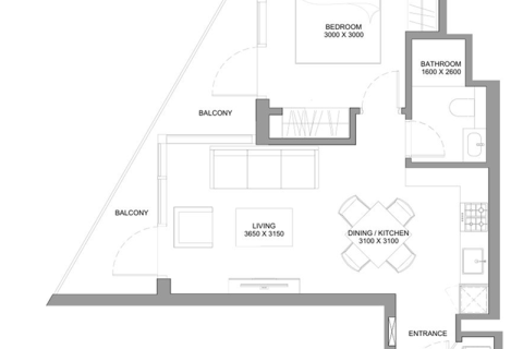 Apartamento en Dubai, 1 dormitorio, 289 m², № 92699 - foto 6
