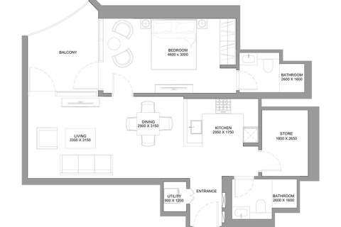 Apartamento en Dubai, 1 dormitorio, 289 m², № 92699 - foto 7