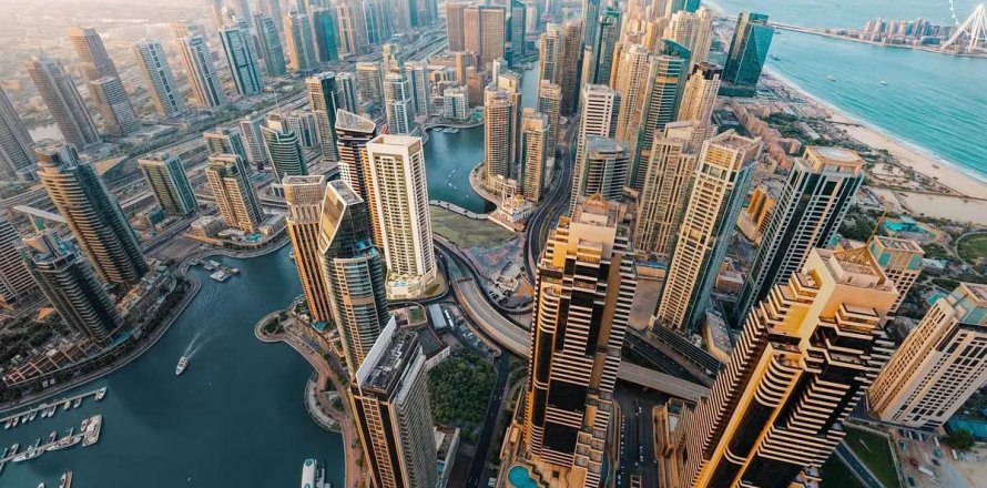 Appartement à Dubai Marina, Dubai, 1 chambre, 58.8 m², № 84622