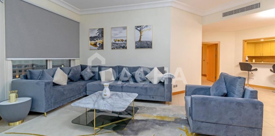 Квартира в Пальме Джумейре, Дубай, 3 спальни, 205.5м², № 6617