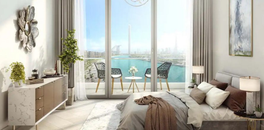 Квартира в AZIZI RIVIERA BEACHFRONT в Sobha Hartland, Majan, Дубай, 2 спальни, 107м², № 30234