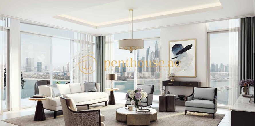 Appartement à EMAAR Beachfront, Dubai Harbour, Dubai, 1 chambre, 79 m², № 15522