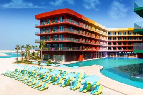 شقة فندقية في نخلة جميرا, دبي استوديو, 79 م² رقم 84360 - صورة 2