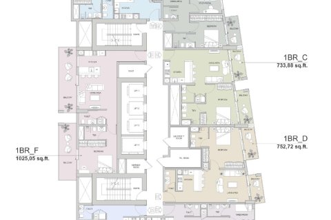 Apartment in Jumeirah Village Triangle, Dubai 1 bedroom, 70 sq.m. № 4860 - photo 6