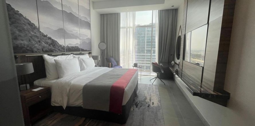 Апартаменты в отеле в Бизнес-Бэе, Дубай, студия, 30.2м², № 23760