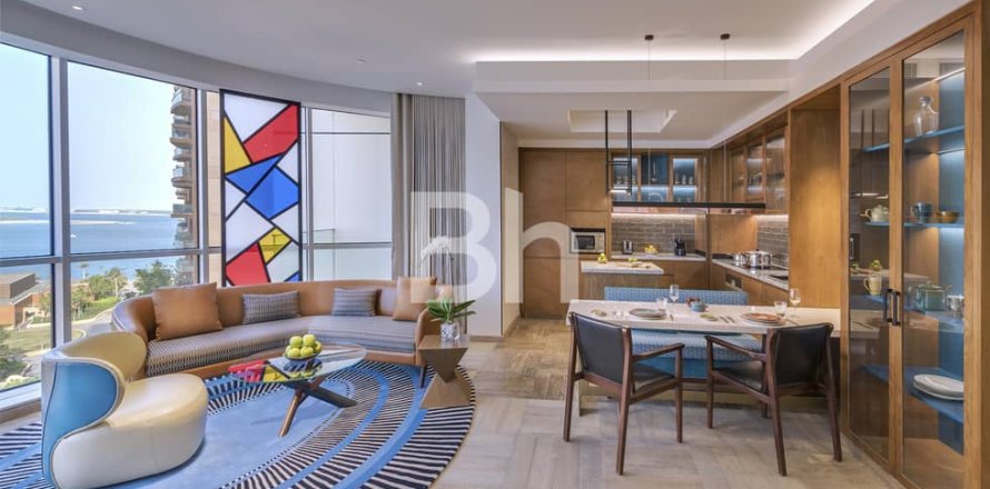 Квартира в Пальме Джумейре, Дубай, 2 спальни, 137м², № 25098