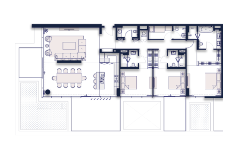 Apartment in Dubai 1 bedroom № 92269 - photo 9