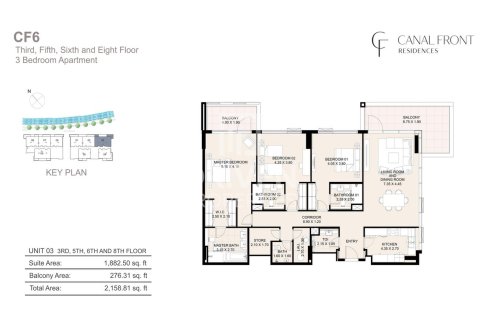 Apartamento en Al Wasl, Dubai, 3 dormitorios, 200 m², № 19442 - foto 18