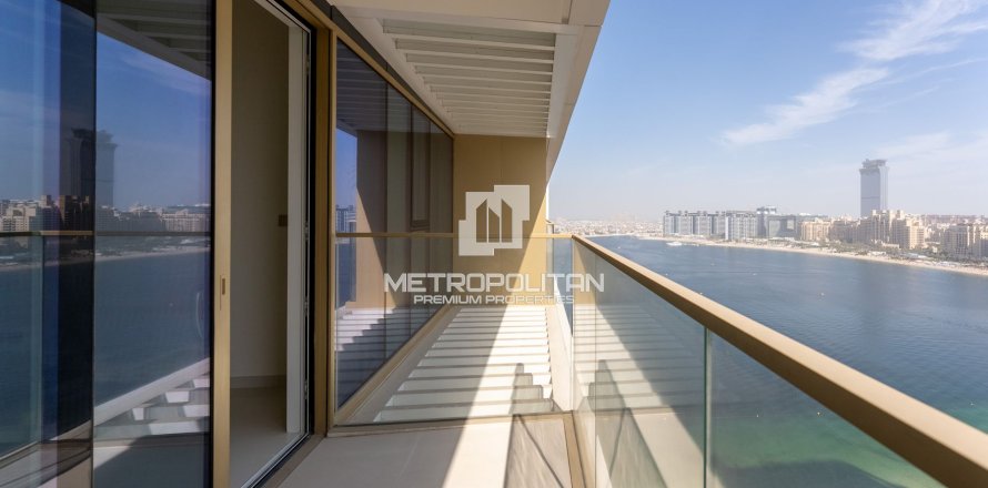 Квартира в EMAAR Beachfront, Dubai Harbour, Дубай, 1 спальня, 73м², № 15699