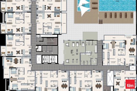 شقة في دبي 2 غرف نوم, 204.5 م² رقم 40909 - صورة 13