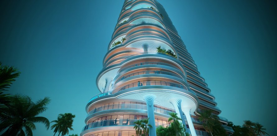 Квартира в Al Sufouh, Дубай, 1 спальня, 87.6м², № 40907