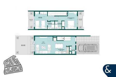 Купить виллу в Dubai Land, Дубай: 2 спальни, 88м², № 78889 - фото 10
