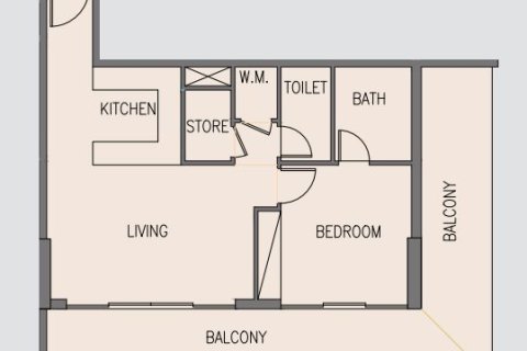 Apartment in Jumeirah Village Circle, Dubai 1 bedroom, 73.9 sq.m. № 3868 - photo 6