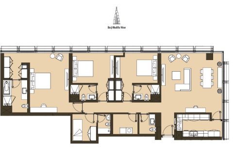Apartment in Business Bay, Dubai 3 bedrooms, 181.2 sq.m. № 3876 - photo 10