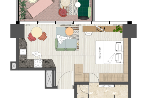 Apartment in Downtown Dubai (Downtown Burj Dubai), Dubai studio № 92240 - photo 6