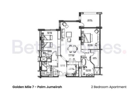 Apartamento en Palm Jumeirah, Dubai, 2 dormitorios, 168 m², № 22931 - foto 18