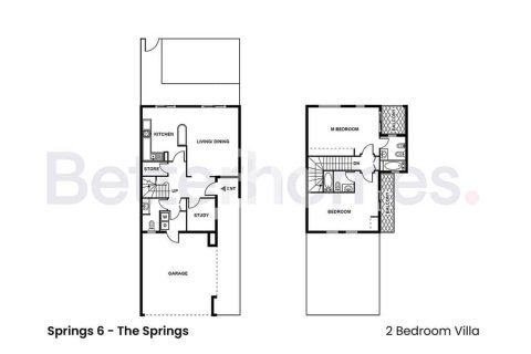 Villa à The Springs, Dubai, 2 chambres, 173 m², № 22914 - photo 18
