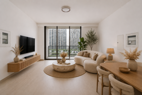 Apartment in Jumeirah Village Circle, Dubai 3 bedrooms, 120.61 sq.m. № 136496