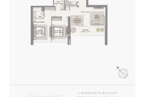 Appartement à Creekside 18, Dubai Creek Harbour (The Lagoons), Dubai, 2 chambres, 106 m², № 20453 - photo 26