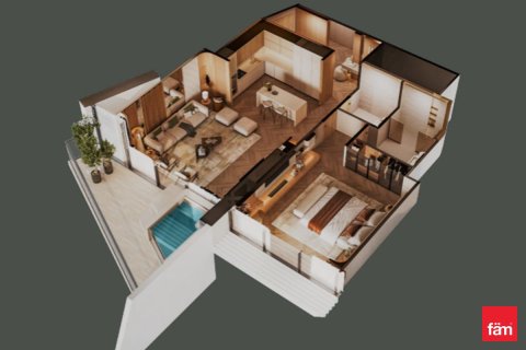 Apartamento en Dubai, 1 dormitorio, 73.6 m², № 42901 - foto 8