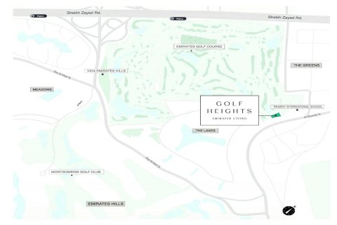 شقة في Emirates Hills, دبي 2 غرف نوم, 107 م² رقم 43462 - صورة 12