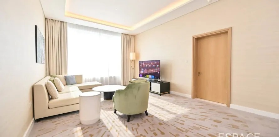 Квартира в THE PALM TOWER в Пальме Джумейре, Дубай, 1 спальня, 97м², № 62883