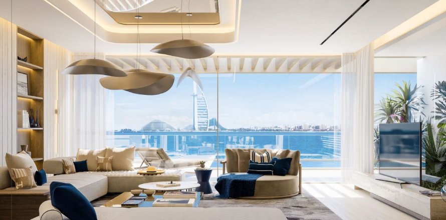 Appartement à Palm Jumeirah, Dubai, 2 chambres, 180.2 m², № 55784