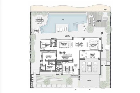 Villa en Palm Jebel Ali, Dubai, 7 dormitorios, 1250.2 m², № 55636 - foto 11