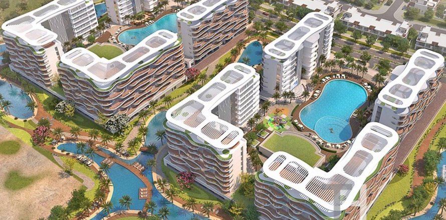 Квартира в Damac Lagoons, Дубай, 1 спальня, 89м², № 13464