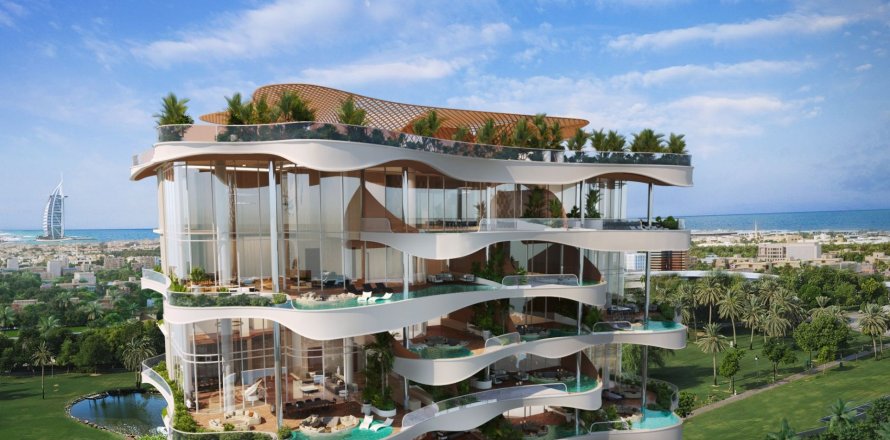 Penthouse in Business Bay, Dubai 4 bedrooms, 625 sq.m. № 61401