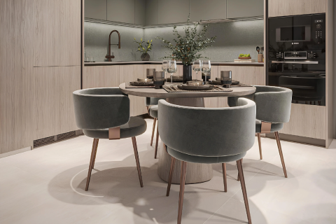 Купить таунхаус в Дубае: 3 спальни, 137м², № 70078 - фото 1