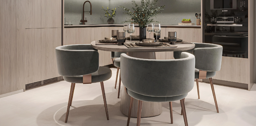 Таунхаус в Дубае, 3 спальни, 137м², № 70078