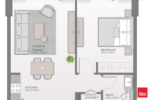 Appartement à Al Wasl, Dubai, 1 chambre, 68.6 m², № 89413 - photo 10