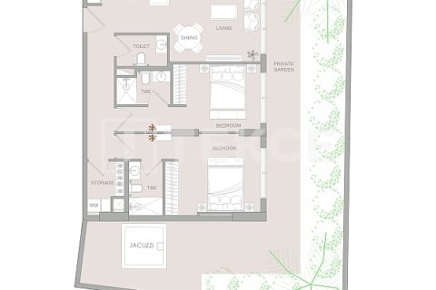 Купить квартиру в Джумейра Вилладж Серкл, Дубай: студию, 46м², № 12950 - фото 21