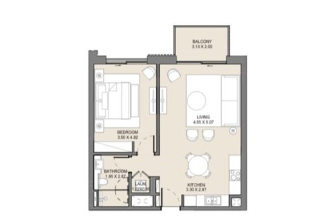 شقة في Madinat Jumeirah Living, ام سقيم, دبي 1غرف نوم, 73.99 م² رقم 52941 - صورة 8