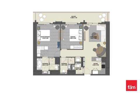 Appartement à Downtown Dubai (Downtown Burj Dubai), Dubai, 2 chambres, 112.4 m², № 7604 - photo 9