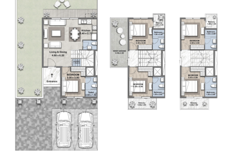 Townhouse in Dubai Land, Dubai 3 bedrooms, 175 sq.m. № 92300 - photo 7