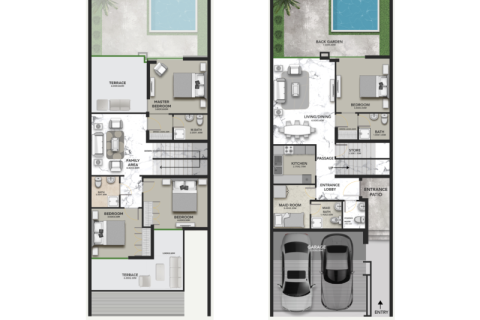 Adosado en Mohammed Bin Rashid City, Dubai, 3 dormitorios, 259 m², № 92309 - foto 4