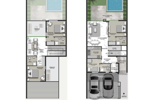 Adosado en Mohammed Bin Rashid City, Dubai, 3 dormitorios, 259 m², № 92309 - foto 5
