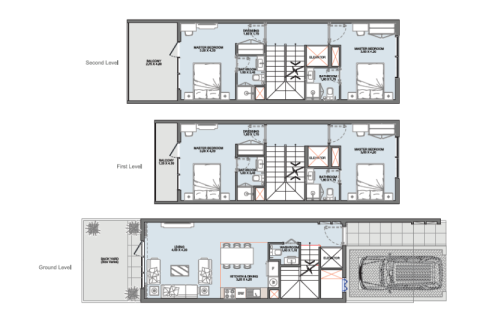 Townhouse in Dubai Land, Dubai 2 bedrooms, 213 sq.m. № 92303 - photo 6