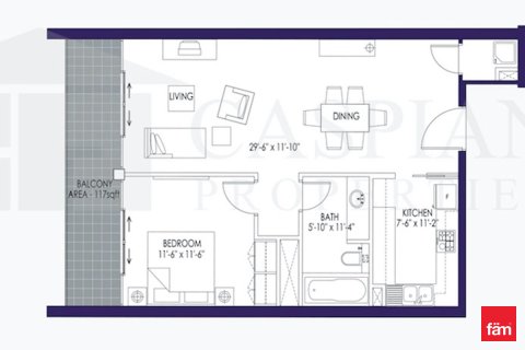 Appartement à Downtown Dubai (Downtown Burj Dubai), Dubai, 1 chambre, 82.4 m², № 77777 - photo 14
