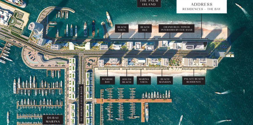 Квартира в Dubai Healthcare City, Дубай, студия, 72м², № 54312