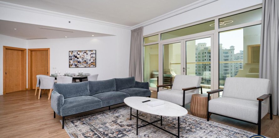 Apartamento en Shoreline Apartments, Palm Jumeirah, Dubai, 2 dormitorios, 145 m², № 45371