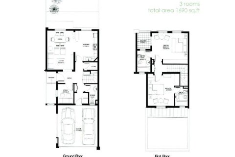 Villa à Springs 8, The Springs, Dubai, 2 chambres, 157 m², № 75602 - photo 12