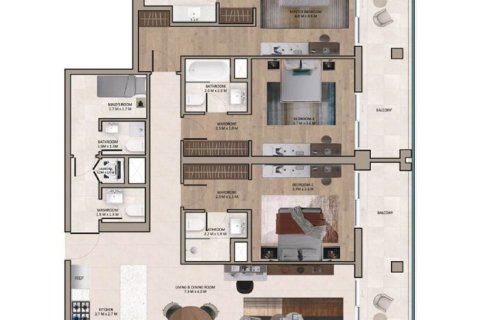 شقة في Al Barsha South, البرشاء, دبي 2 غرف نوم, 140 م² رقم 103565 - صورة 3