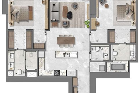 Apartment in Dubai 1 bedroom, 78 sq.m. № 103562 - photo 20