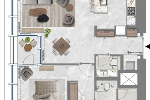 Apartment in Dubai 1 bedroom, 78 sq.m. № 103562 - photo 21