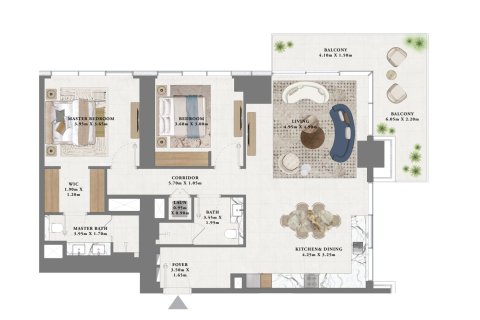 شقة في Dubai Creek Harbour, خور دبي, دبي 1غرف نوم, 70 م² رقم 103563 - صورة 18