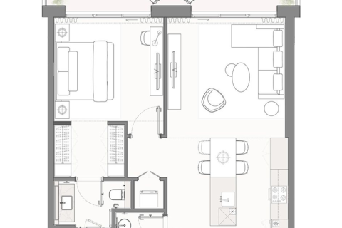 Appartement à Dubai, 1 chambre, 85 m², № 92723 - photo 8